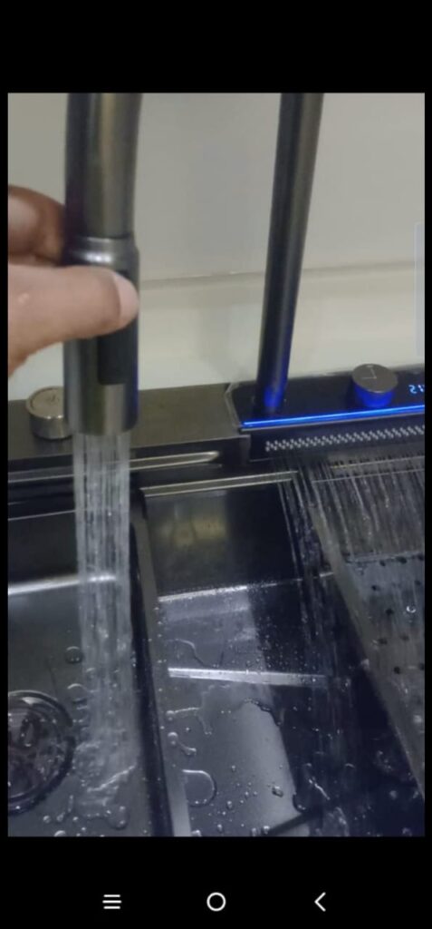 تركيب حوض مطبخ
